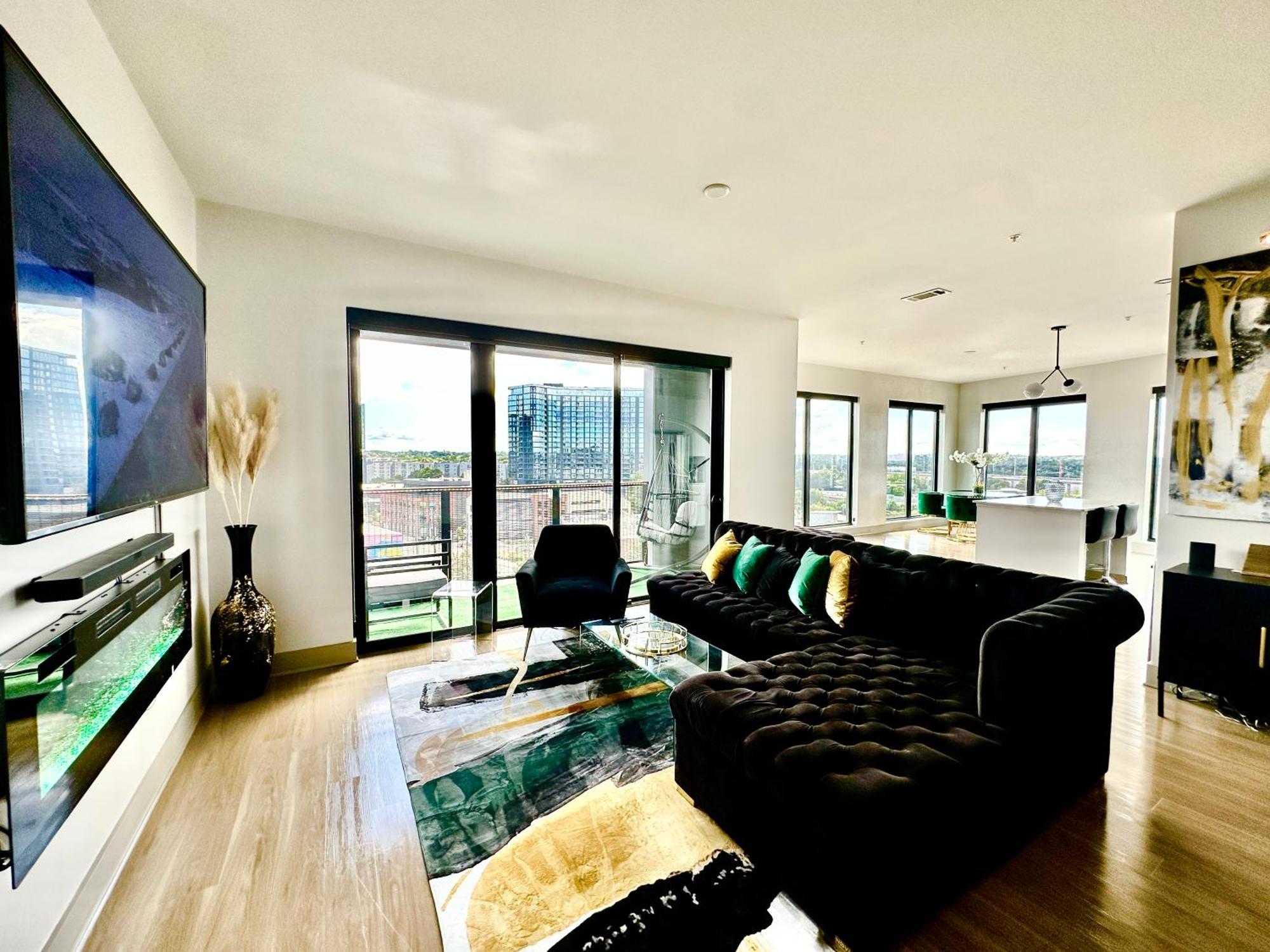 Modern Luxury At The Interlock Daire Atlanta Dış mekan fotoğraf